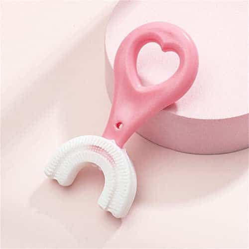 U-Shaped Silicone Baby Toothbrush